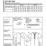 Schnittmuster Burda 6143 Kleider - Ribes y Casals