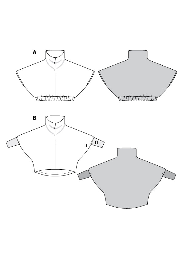 Schnittmuster Burda 6150 Jersey - Ribes y Casals