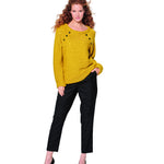 Schnittmuster Burda 6151 Pullover - Ribes y Casals