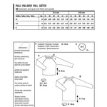 Schnittmuster Burda 6151 Pullover - Ribes y Casals