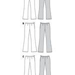 Schnittmuster Burda 6152 Hose - Ribes y Casals