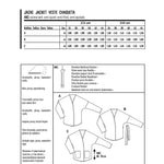 Schnittmuster Burda 6153 Jacke - Ribes y Casals