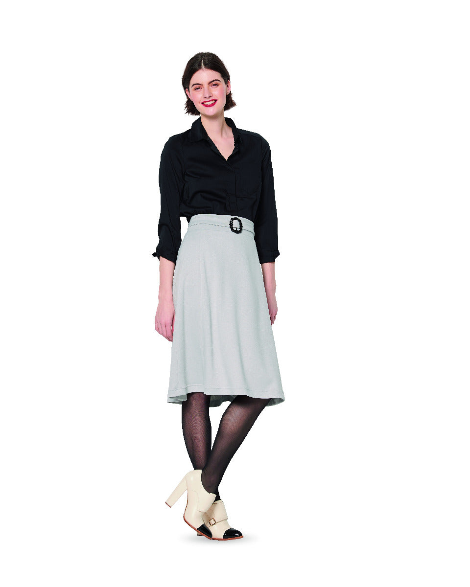 Schnittmuster Burda 6154 Rock - Ribes y Casals