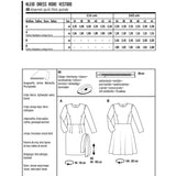 Schnittmuster Burda 6164 Kleid - Ribes y Casals