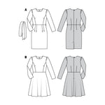 Schnittmuster Burda 6164 Kleid - Ribes y Casals