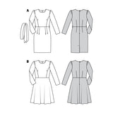 Schnittmuster Burda 6164 Kleid - Ribes y Casals