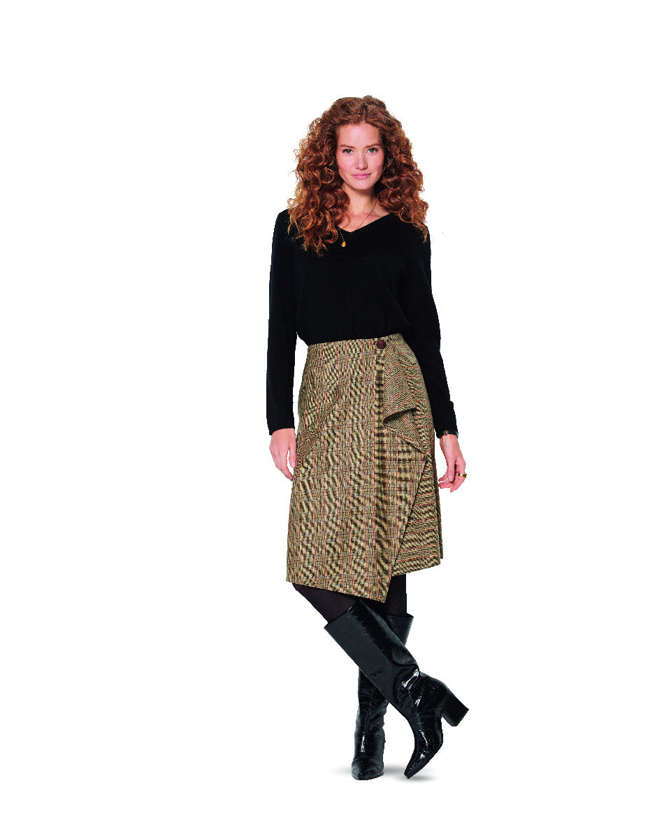 Schnittmuster Burda 6174 Rock - Ribes y Casals