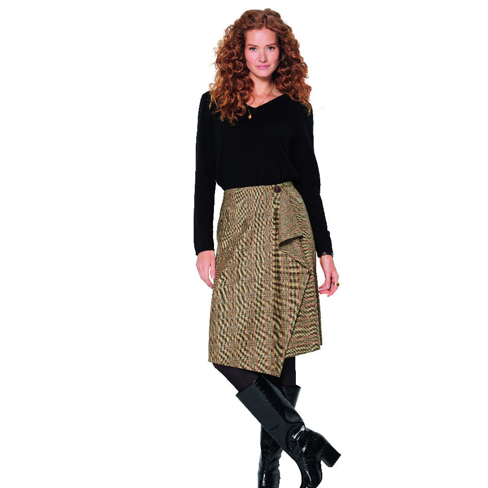 Schnittmuster Burda 6174 Rock - Ribes y Casals