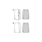 Schnittmuster Burda 6174 Rock - Ribes y Casals