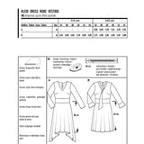 Schnittmuster Burda 6176 Kleid - Ribes y Casals
