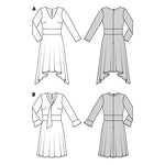 Schnittmuster Burda 6176 Kleid - Ribes y Casals