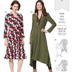 Schnittmuster Burda 6176 Kleid - Ribes y Casals