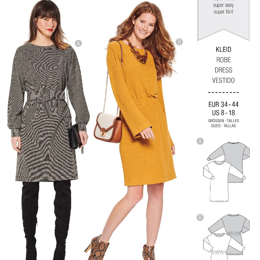 Schnittmuster Burda 6180 Kleid - Ribes y Casals