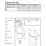 Schnittmuster Burda 6189 Kleid - Ribes y Casals