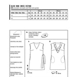 Schnittmuster Burda 6221 Kleid - Ribes y Casals