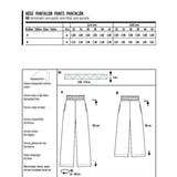 Schnittmuster Burda 6229 Hose - Ribes y Casals
