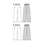 Schnittmuster Burda 6229 Hose - Ribes y Casals