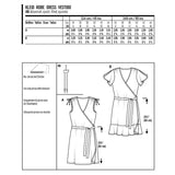 Schnittmuster Burda 6238 Kleid - Ribes y Casals