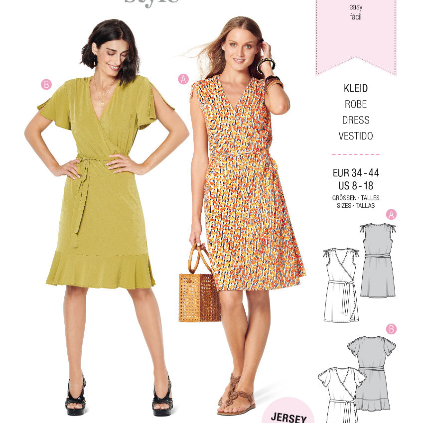 Schnittmuster Burda 6238 Kleid - Ribes y Casals