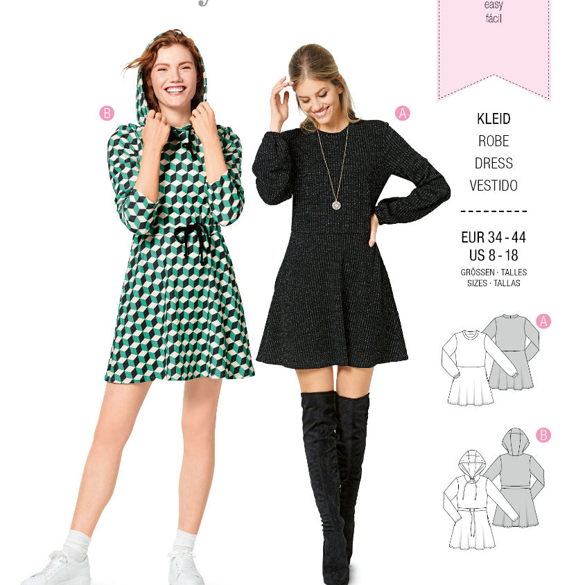 Schnittmuster Burda 6264 Kleid - Ribes y Casals