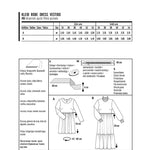 Schnittmuster Burda 6265 Kleid - Ribes y Casals