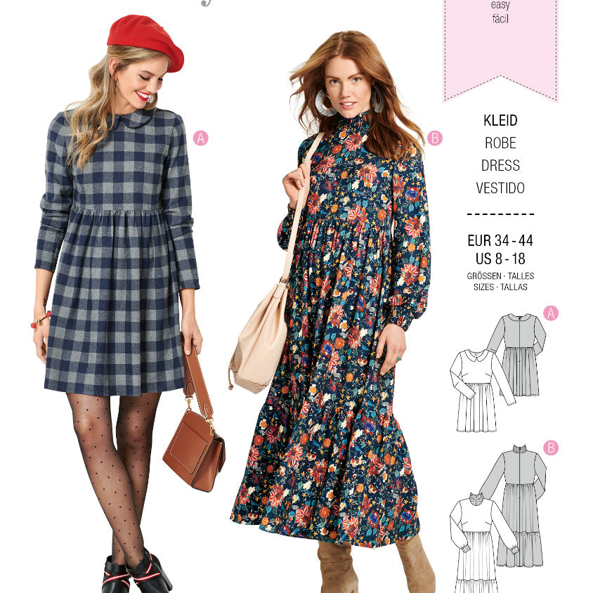 Schnittmuster Burda 6265 Kleid - Ribes y Casals