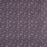 Perkal Blumendruck Lila - Ribes y Casals
