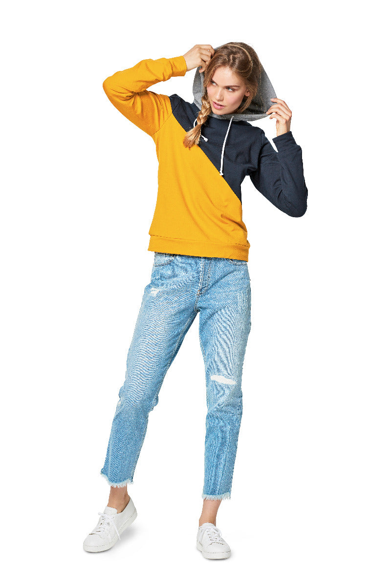Schnittmuster Burda 6315 Pullover - Ribes y Casals