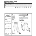 Schnittmuster Burda 6316 Hose - Ribes y Casals