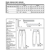 Schnittmuster Burda 6317 Hose - Ribes y Casals