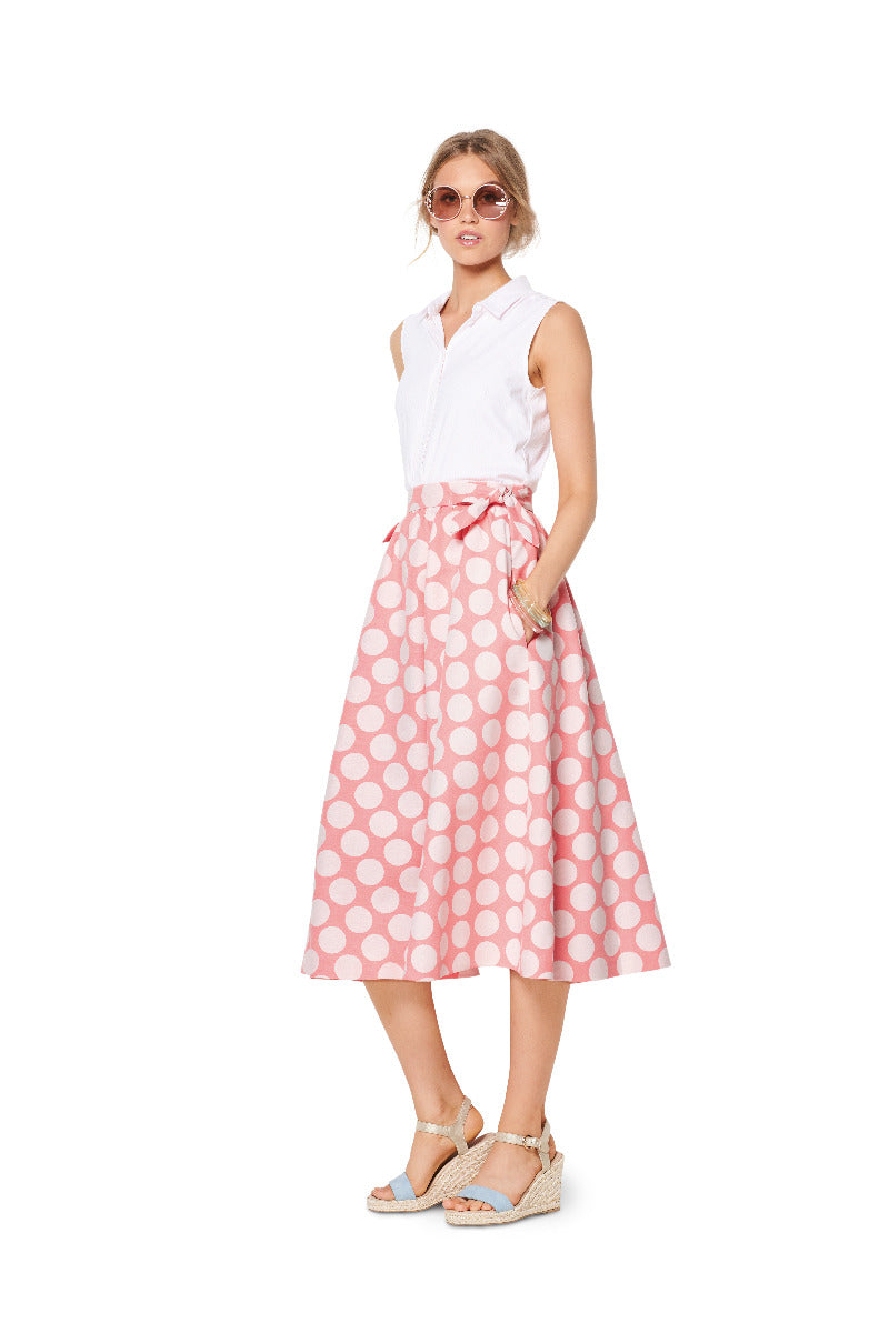 Schnittmuster Burda 6319 Rock - Ribes y Casals