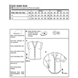 Schnittmuster Burda 6326 Bluse - Ribes y Casals