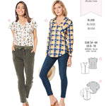 Schnittmuster Burda 6326 Bluse - Ribes y Casals