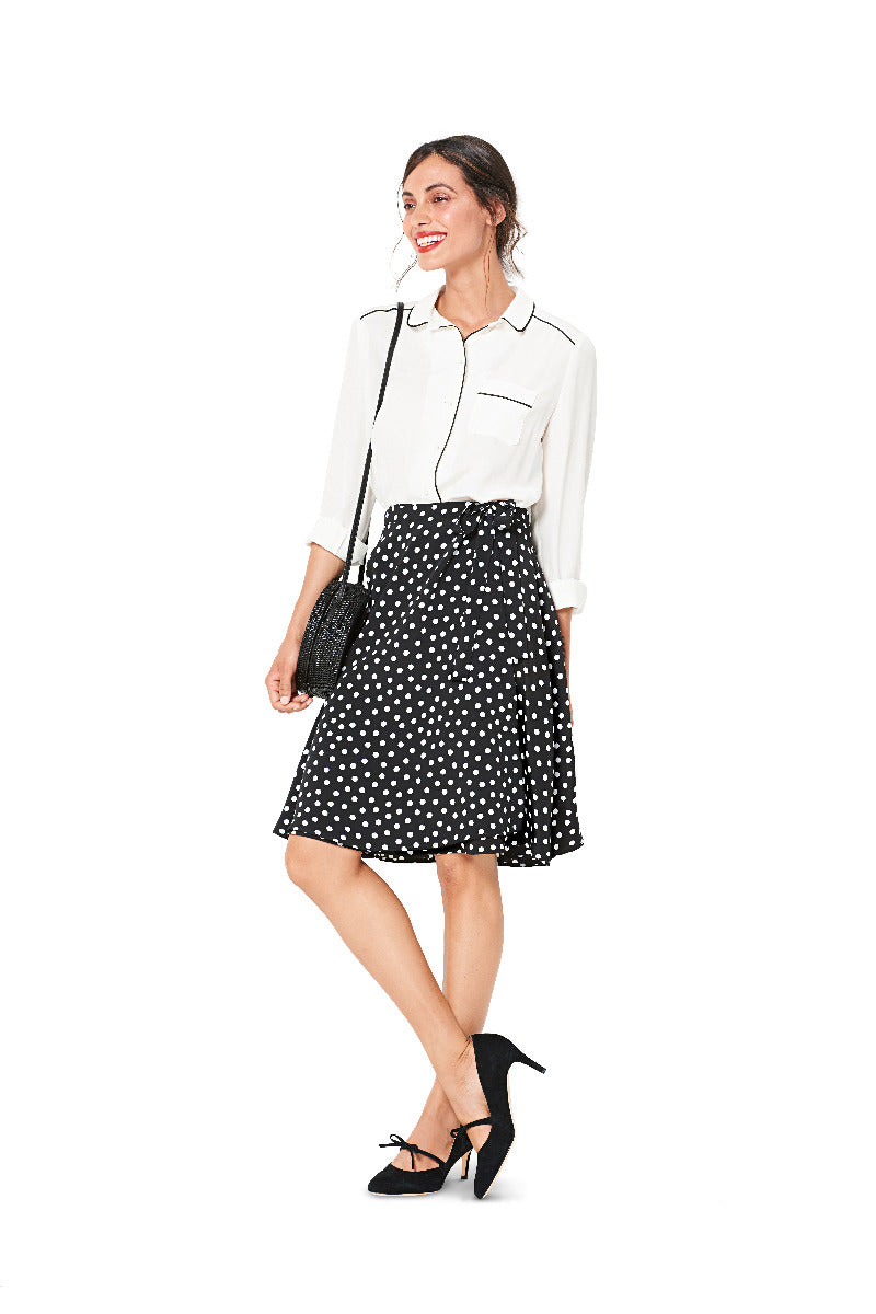 Schnittmuster Burda 6340 Rock - Ribes y Casals