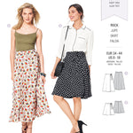 Schnittmuster Burda 6340 Rock - Ribes y Casals