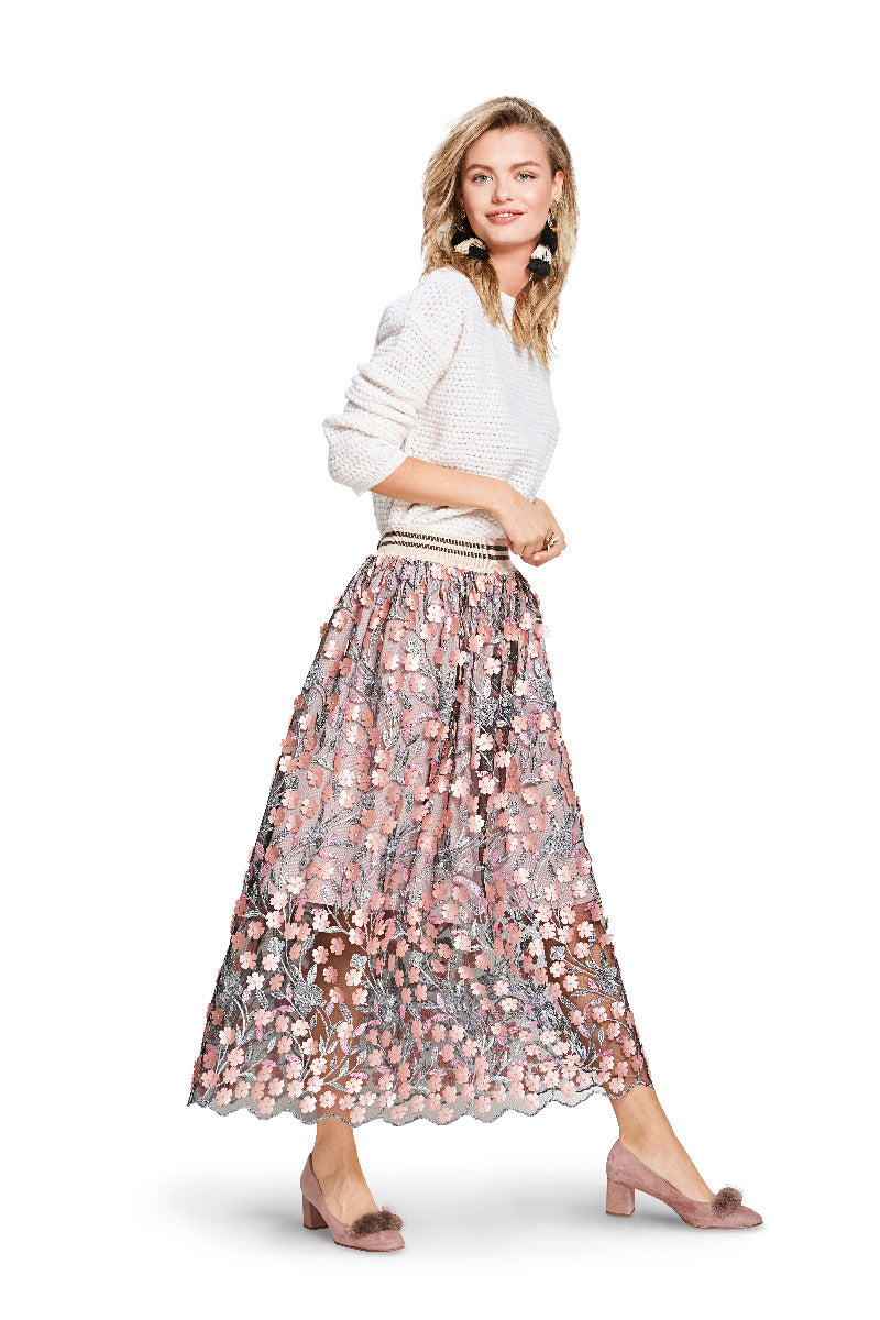 Schnittmuster Burda 6357 Rock - Ribes y Casals