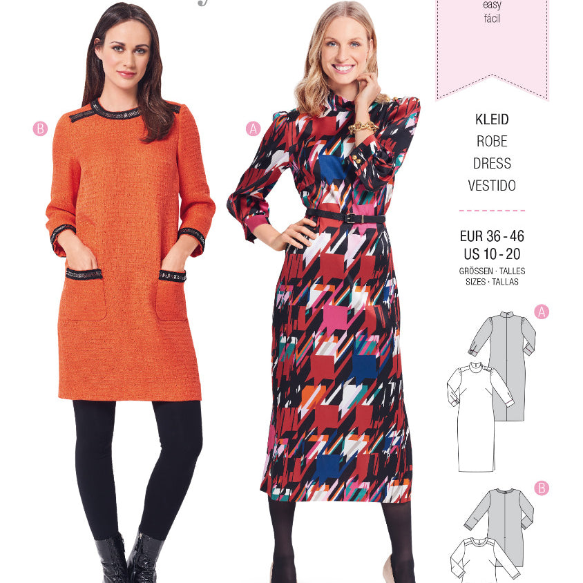 Schnittmuster Burda 6381 Kleid - Ribes y Casals