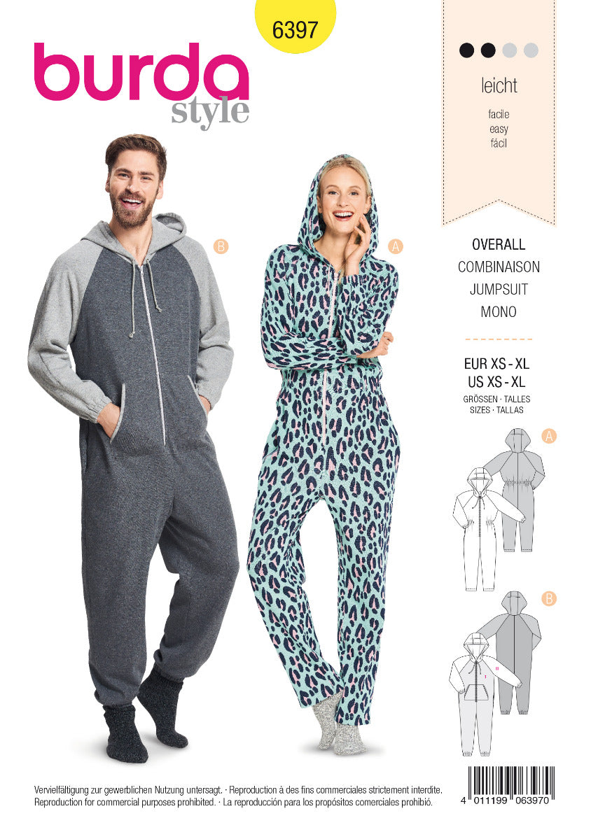 Schnittmuster Burda 6397 Jumpsuit - Ribes y Casals