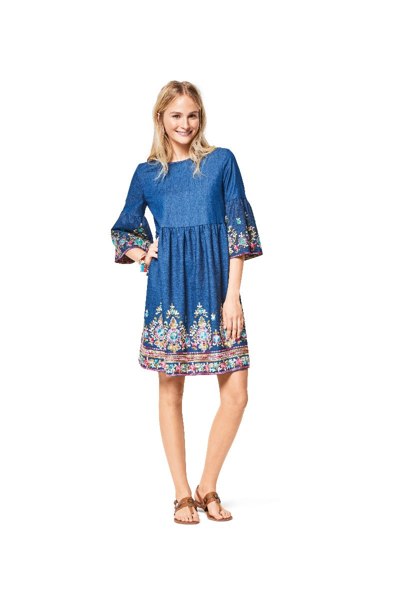 Schnittmuster Burda 6401 Kleid - Ribes y Casals