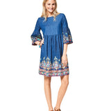 Schnittmuster Burda 6401 Kleid - Ribes y Casals