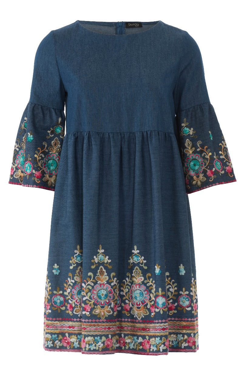 Schnittmuster Burda 6401 Kleid - Ribes y Casals