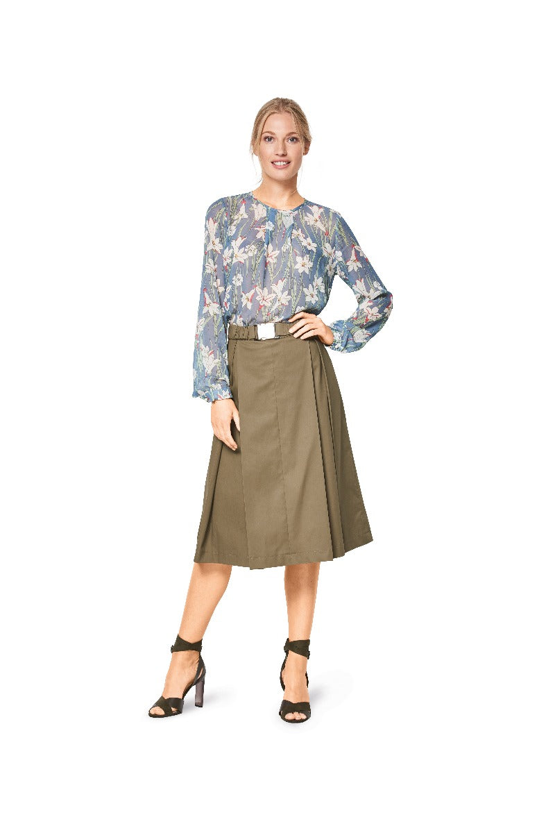 Schnittmuster Burda 6434 Bluse - Ribes y Casals