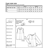Schnittmuster Burda 6434 Bluse - Ribes y Casals