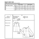 Schnittmuster Burda 6434 Bluse - Ribes y Casals