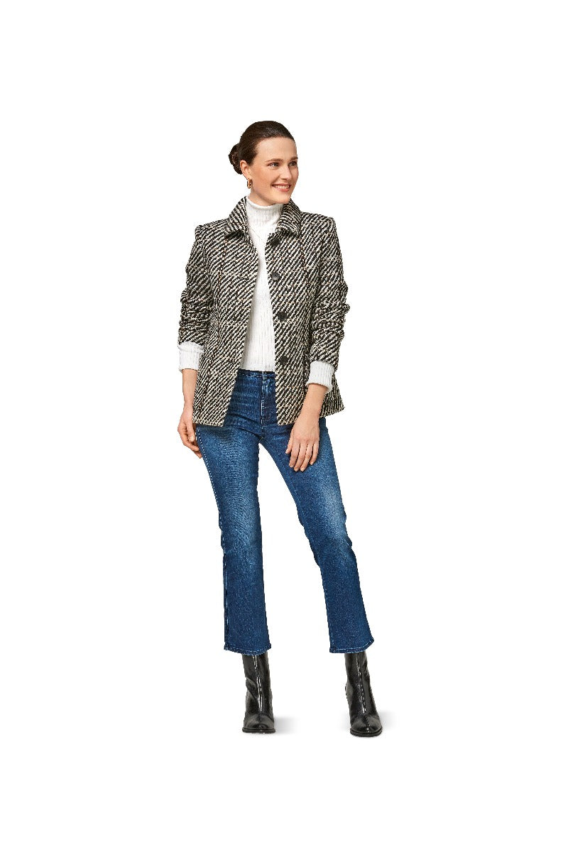 Schnittmuster Burda 6461 Mantel y Jacke - Ribes y Casals