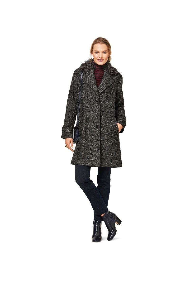 Schnittmuster Burda 6462 Mantel - Ribes y Casals