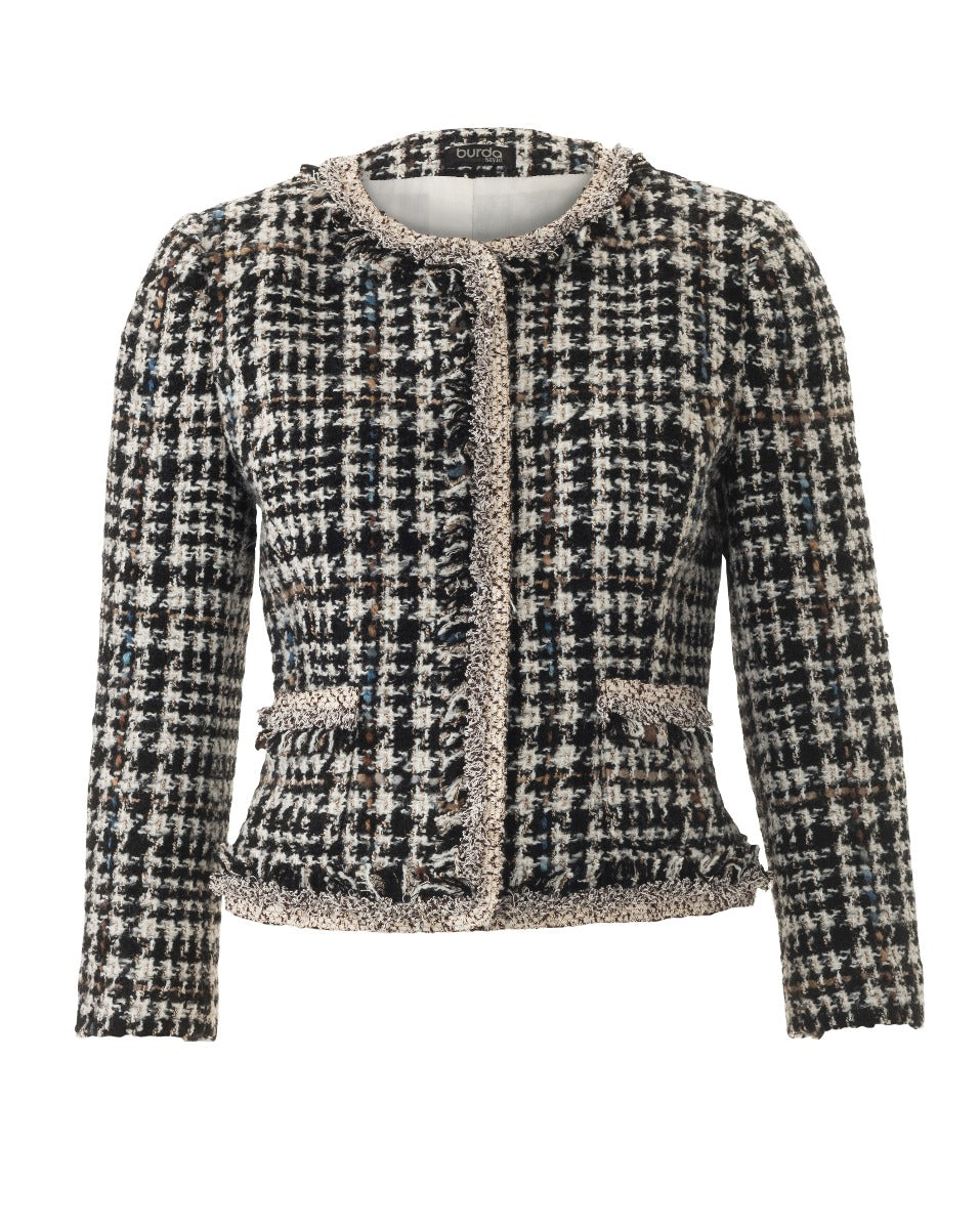 Schnittmuster Burda 6465 Jacke - Ribes y Casals