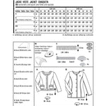 Schnittmuster Burda 6465 Jacke - Ribes y Casals