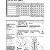 Schnittmuster Burda 6478 Jacke - Ribes y Casals