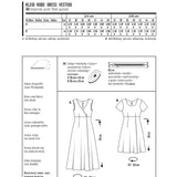 Schnittmuster Burda 6496 Kleid - Ribes y Casals